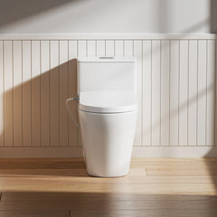 CASTA DIVA CD-T005C Elongated Non-Electric Bidet Toilet | Dual Flush, Adjustable Wash, Soft Close, Easy Install