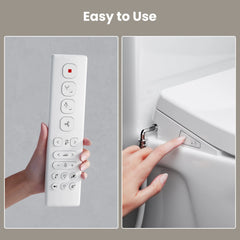 CASTA DIVA CD-Y020 – Electric Bidet Toilet with Heated Seat, Warm Water Wash & Warm Air Dryer