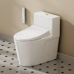 CASTA DIVA CD-Y020 – Electric Bidet Toilet with Heated Seat, Warm Water Wash & Warm Air Dryer