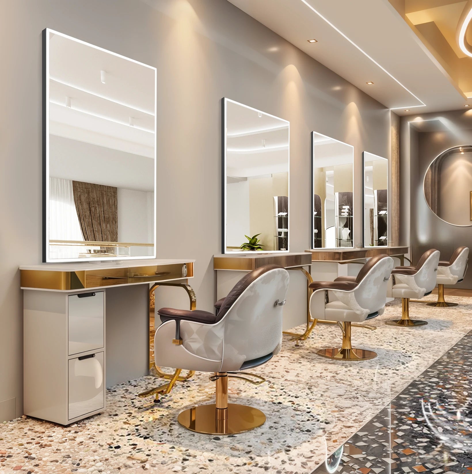 Casta Diva Framed LED Bathroom Vanity Mirror CD-LM02-12