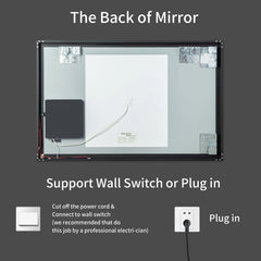 Casta Diva Framed LED Bathroom Vanity Mirror CD-LM01-7