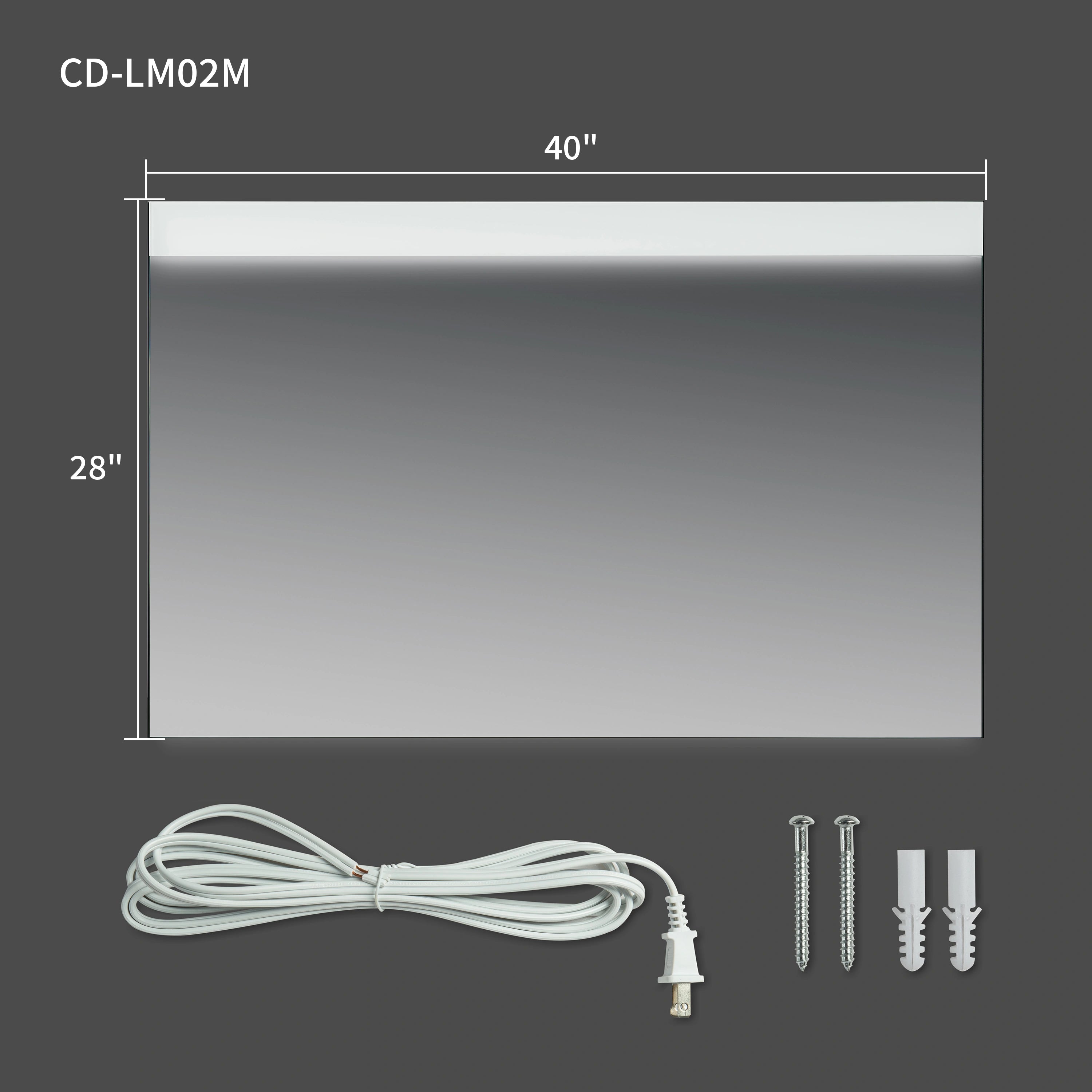Casta Diva Framed LED Bathroom Vanity Mirror CD-LM02-12