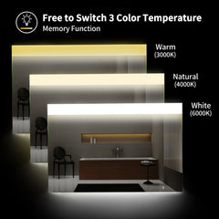 Casta Diva Framed LED Bathroom Vanity Mirror CD-LM02-4