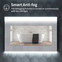 Casta Diva Framed LED Bathroom Vanity Mirror CD-LM02-6