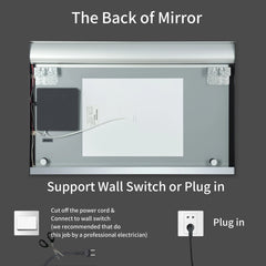 Casta Diva Framed LED Bathroom Vanity Mirror CD-LM02-7