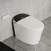 Left side view of Casta Diva smart toilet with heated seat, auto flush, and UV sterilization, model CD-Y010