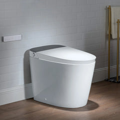 Casta Diva CD-U010 Smart Toilet with Auto Open/Close, ADA-Compliant, Heated Seat, Dual Flush, Concealed Tank
