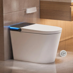 CASTA DIVA CD-U010PRO – ADA-Compliant Smart Toilet with Adaptive Heated Seat, Auto Open/Close, Foam Shield & UV-Sterilized Nozzle