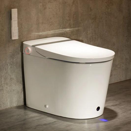 CASTA DIVA CD-K050Max – Smart Toilet With Adaptive Heated Seat, Auto Open/Close, Foam Shield & Nano Waterway Sterilization 3000