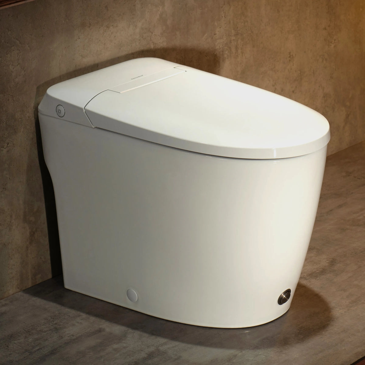 CASTA DIVA CD-W001 – One-Piece ADA Non-Electric Toilet with Air-Assisted Flush & Seamless Design