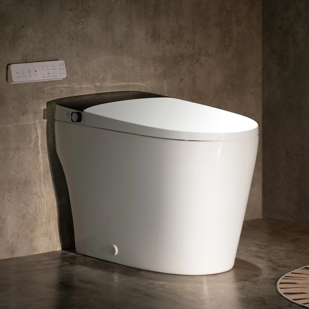 CASTA DIVA CD-W10V-PRO -  Smart Toilet with Air-Assisted Flush, Auto Open Lid, Foam Shield & UV Sterilization