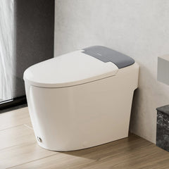 Casta Diva Non-Electric Bidet Toilet, Air-Assisted Flush, Self-Cleaning Nozzles, Space-Saving Design | CD-W10V