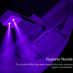 Antibacterial self-cleaning nozzles ensuring hygiene on Casta Diva smart toilet, model CD-Y010