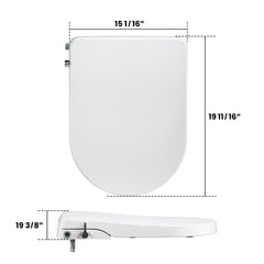 CASTA DIVA T005C Standard Toilet Seat & Lid (Non-Electric Cold Seat)