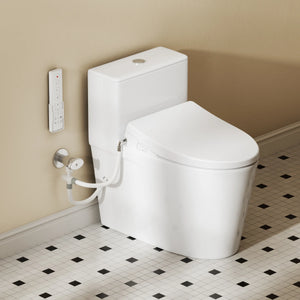 CASTA DIVA CD-Y020 – Electric Bidet Toilet with Heated Seat, Warm Water Wash & Warm Air Dryer